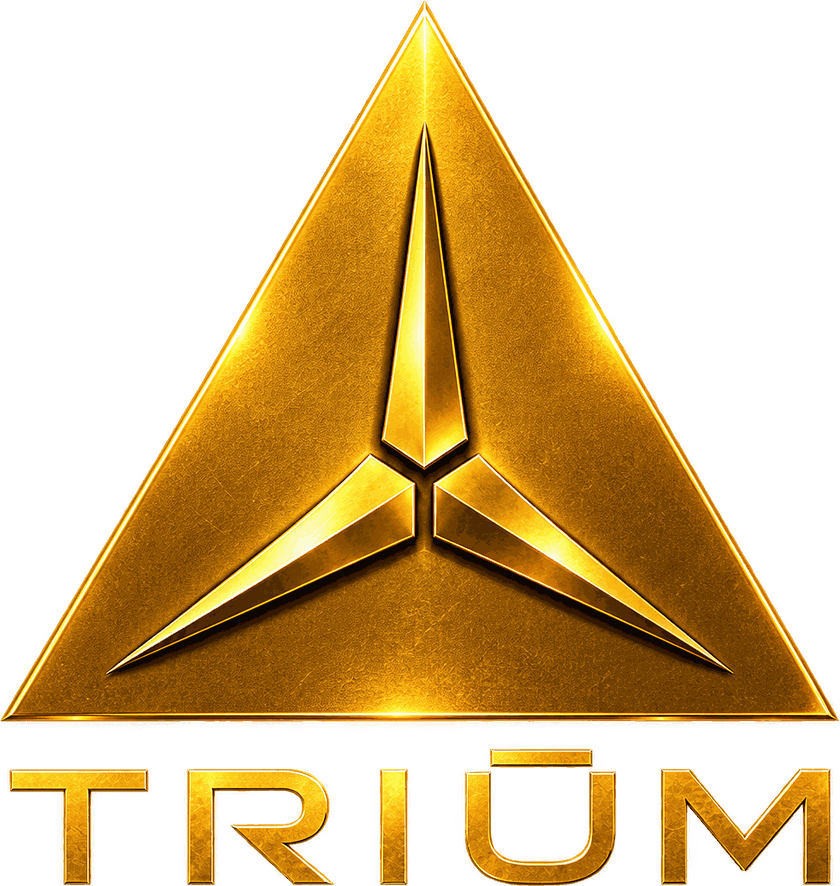 TRIŪM triangular chess board for three players